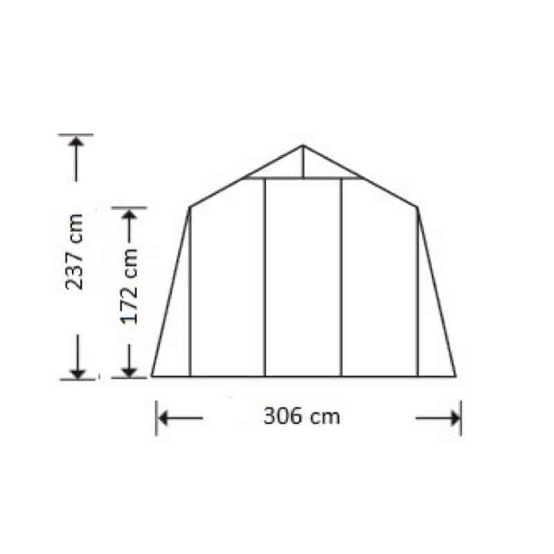 Sera Sticla, S104H, 3.06 mx2.98 m
