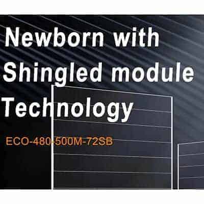 Panouri Fotovoltaice 500 W, Eco Delta, Shingled