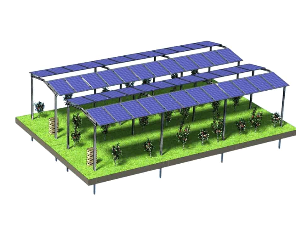 Structuri fotovoltaice Agro PV