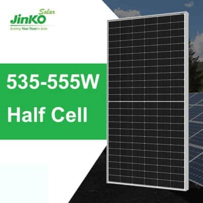 Panouri fotovoltaice bifaciale 555W Jinko Solar Tiger Pro 72HC BDVP 535 555W