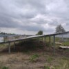 Structura montaj panouri fotovoltaice la sol 3V (3 vertical, 2 stalpi)