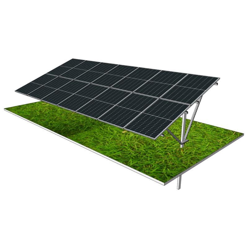 Suport panouri fotovoltaice la sol 2P-7