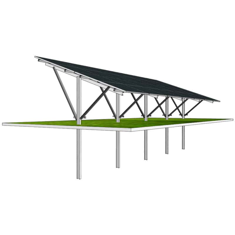 Suport panouri fotovoltaice la sol 2P-7