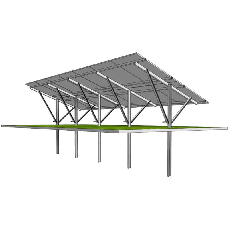 Suport panouri fotovoltaice la sol 2P-7