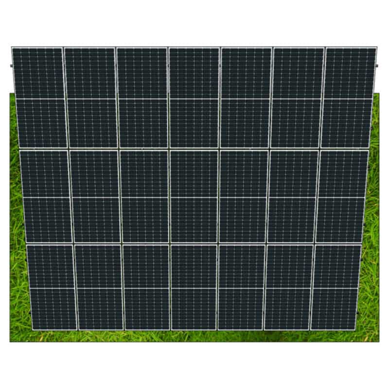 Suport panouri fotovoltaice la sol 3P-7 micropiloti