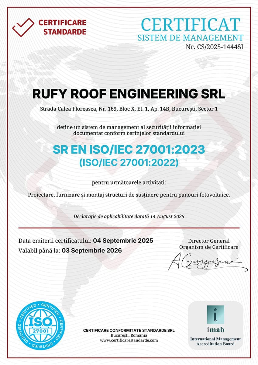 ISO 27001 RRE-RO